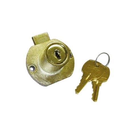 Drawer Lock For Upto 1.13 In. Material - Antique Brass- 413